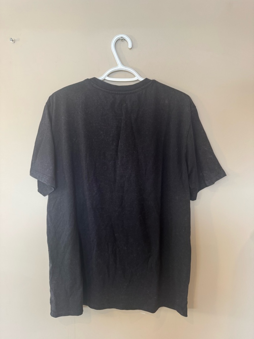 the Rolling Stones Black Graphic Logo Tee with White Print - Picture 2 of 3
